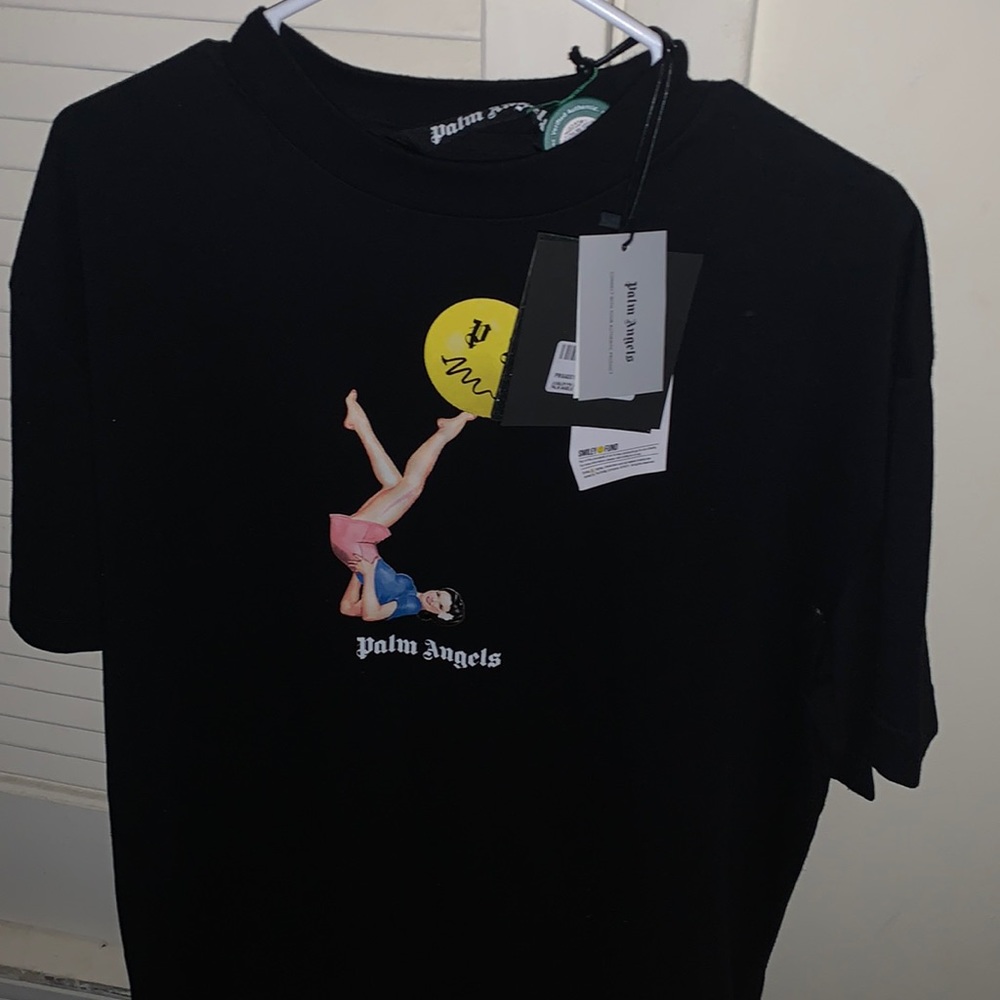 Palm angels juggler pin up tee